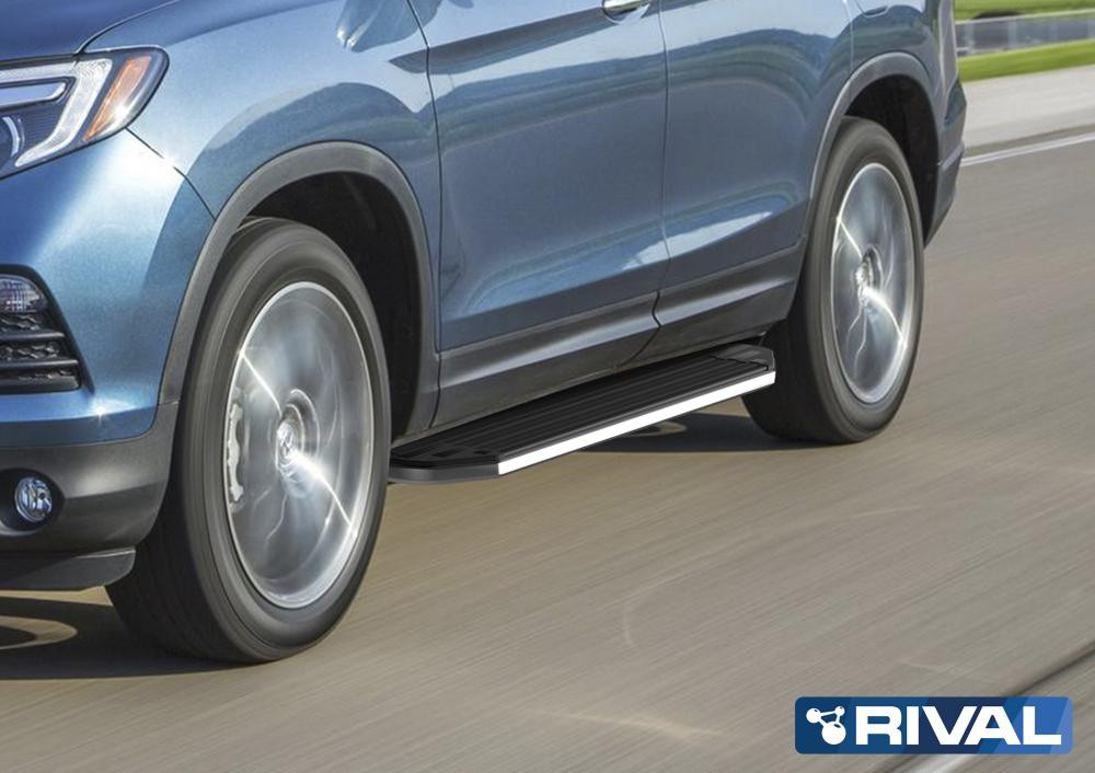 Пороги на Honda Pilot 2016-2018  "Premium"