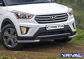 Защита переднего бампера Hyundai Creta 2016- d57 уголки