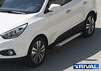 Пороги на Hyundai IX35 2010-2013-2015 "Bmw-Style"