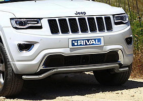 Защита переднего бампера Jeep Grand Cherokee 2013- d57 волна