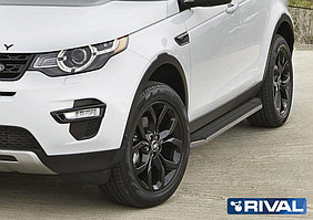 Пороги на Land Rover Discovery Sport 2014-  "Premium"