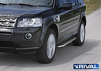 Пороги на Land Rover Freelander 2006-2014 "Premium"
