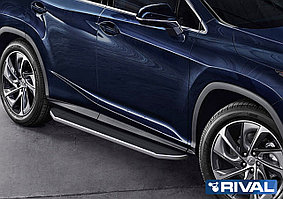 Пороги на Lexus RX 2015-  "Premium"