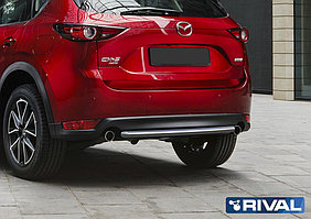 Защита заднего бампера Mazda CX-5 2017- d42