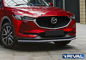 Защита переднего бампера Mazda CX-5 2017- d42