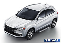 Пороги на Mitsubishi ASX 2010-2015 "Bmw-Style"