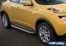 Пороги на Nissan Juke 4WD 2010-2016 "Premium"