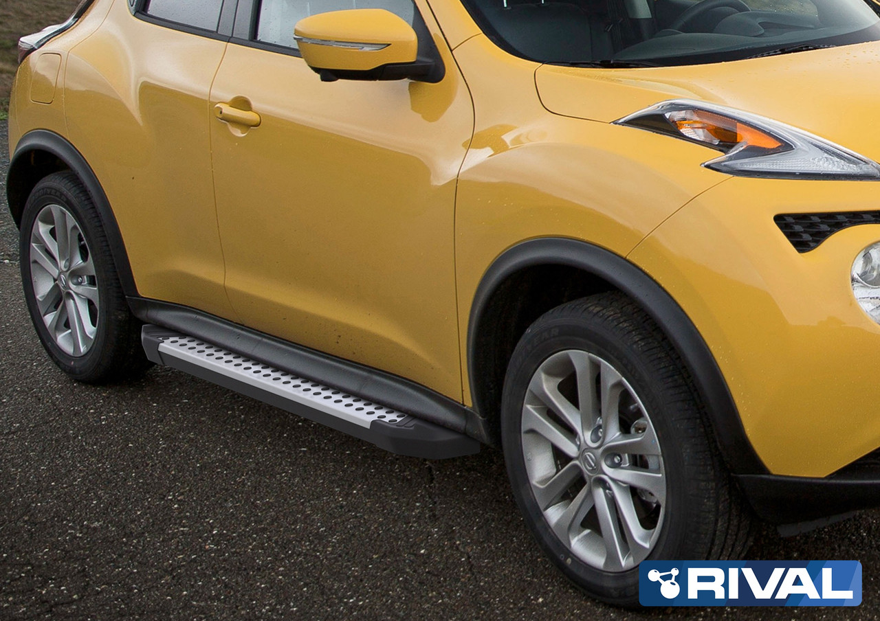 Пороги на Nissan Juke 2010-2016  "Bmw-Style"