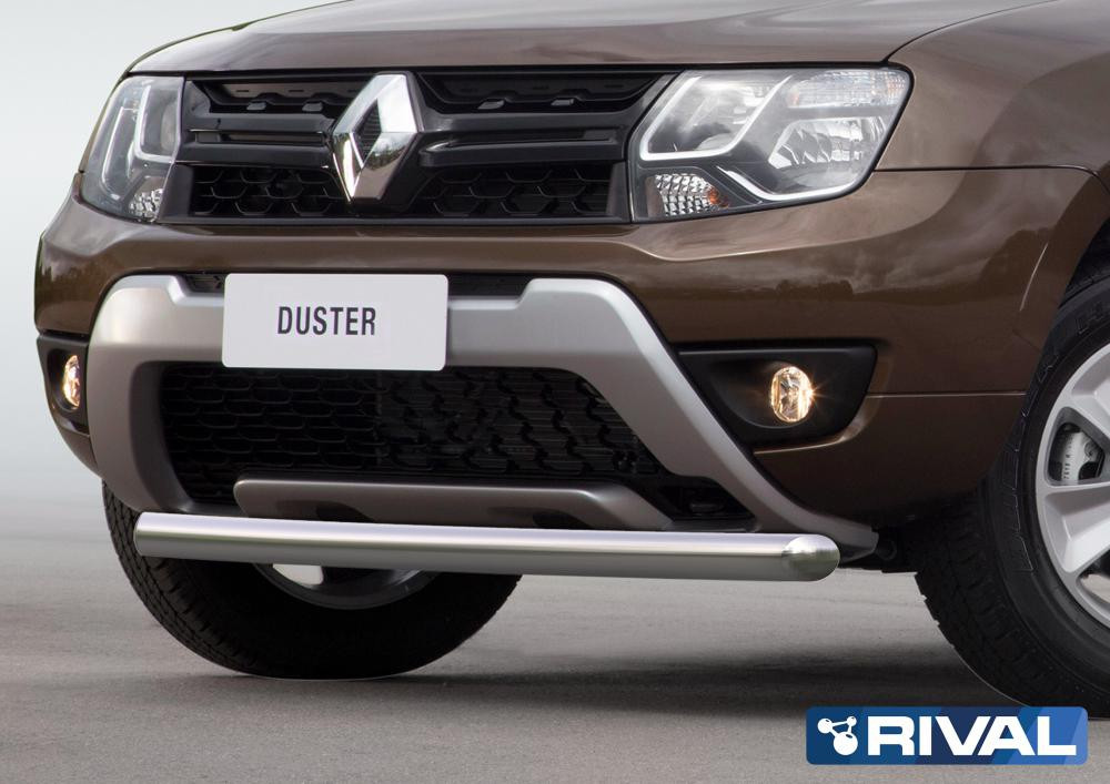 Защита переднего бампера Renault Duster 2015- d57