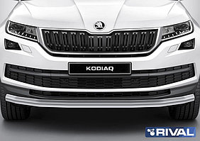 Защита переднего бампера Skoda Kodiaq 2017- d57