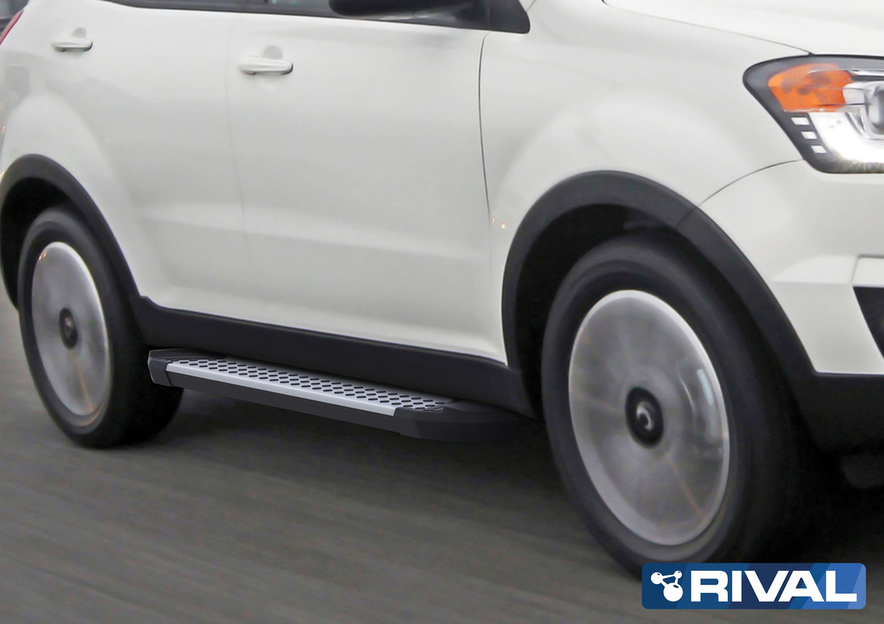 Пороги на Ssang Yong Actyon 2010-2016  "Bmw-Style"