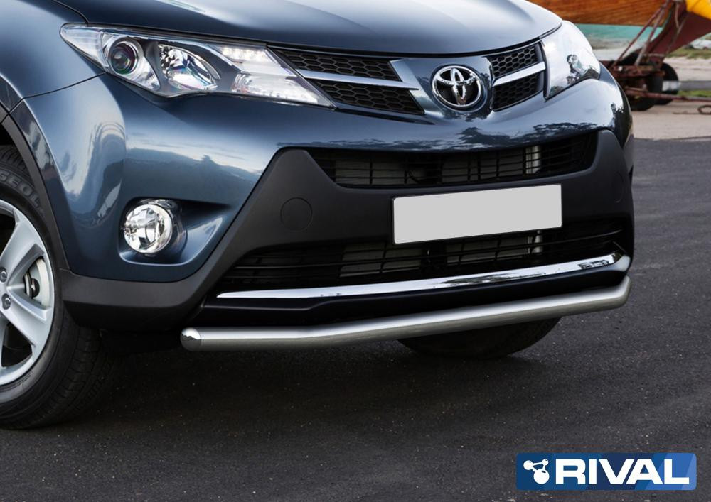 Защита переднего бампера Toyota Rav 4 2013-2015 d57