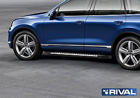 Пороги на Volkswagen Touareg 2010-2018 "Bmw-Style"