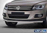 Защита переднего бампера Volkswagen Tiguan, Sport & Style 2011-2017 d42