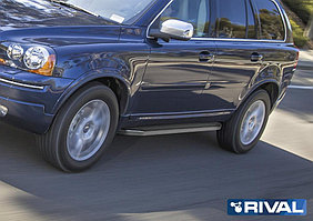 Пороги на Volvo XC90 2002-2014 "Premium"