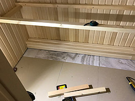 Финская сауна. Размер = 2,2 х 1,7 х 2,1 м. Адрес: г. Алматы, пос-к "Юбилейный". 20