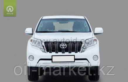 Защита переднего бампера короткая для Toyota Land Cruiser Prado 150 (2009-2017г), фото 2