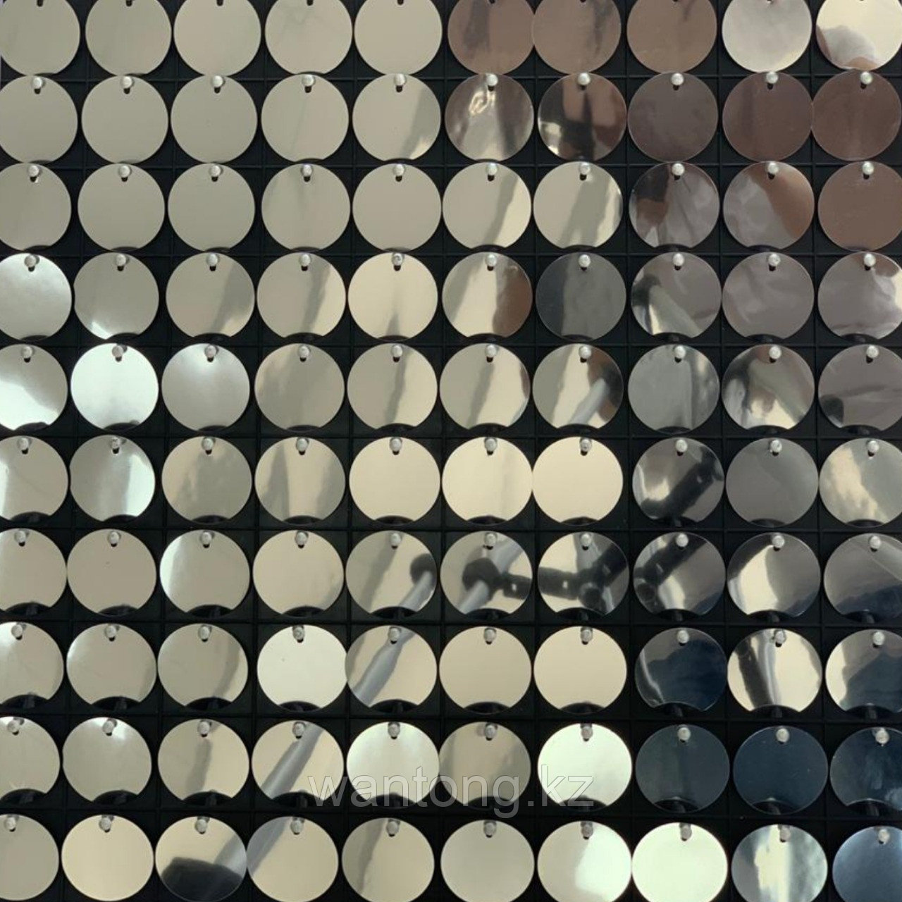 Пайетки  для фотозоны ( серебро) 30*30 см