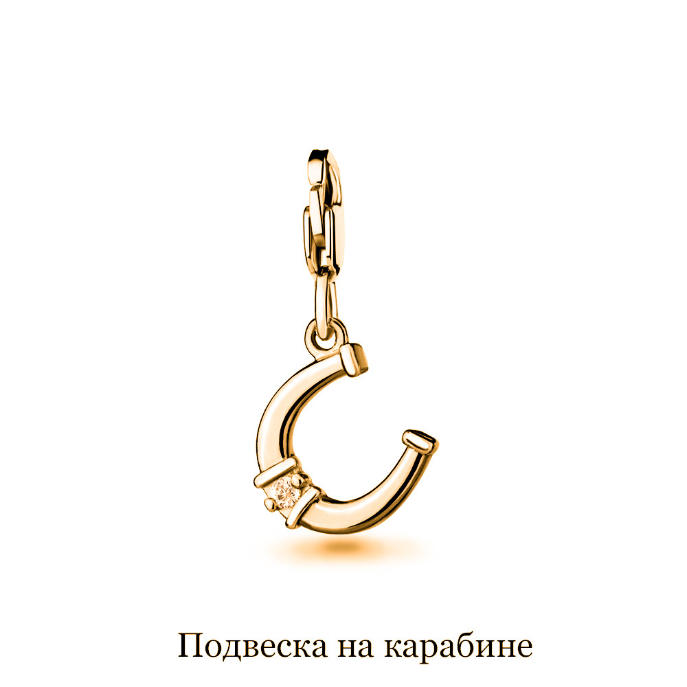 Серебряная подвеска с фианитом Аквамарин 22829А#