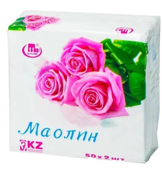 Салфетки «Маолин» Роза 50×2 шт. в Алматы – купить у «ЛидерКом»