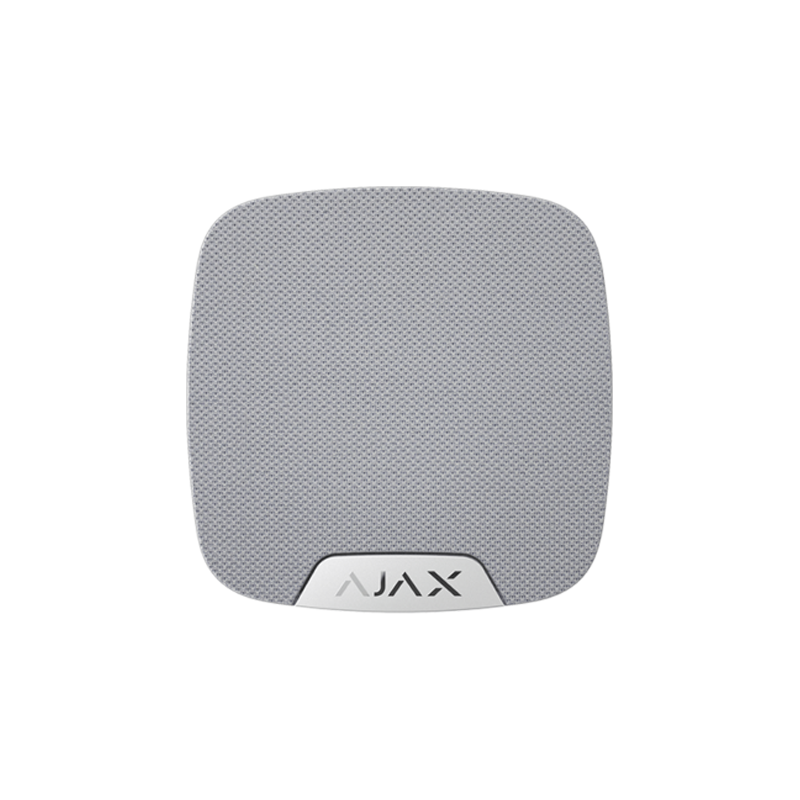 Ajax HomeSiren белая беспроводная домашняя сирена, фото 1