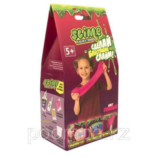 Делаем Слайм - Малый набор для девочек Slime "Лаборатория",розовый, 100 гр.
