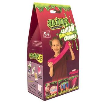 Делаем Слайм - Малый набор для девочек Slime "Лаборатория",розовый, 100 гр.