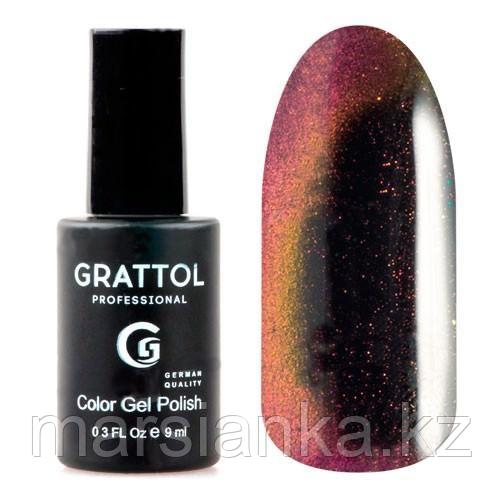 Гель лак Grattol Mystery Cat #01 (Кошачий глаз 5D), 9мл