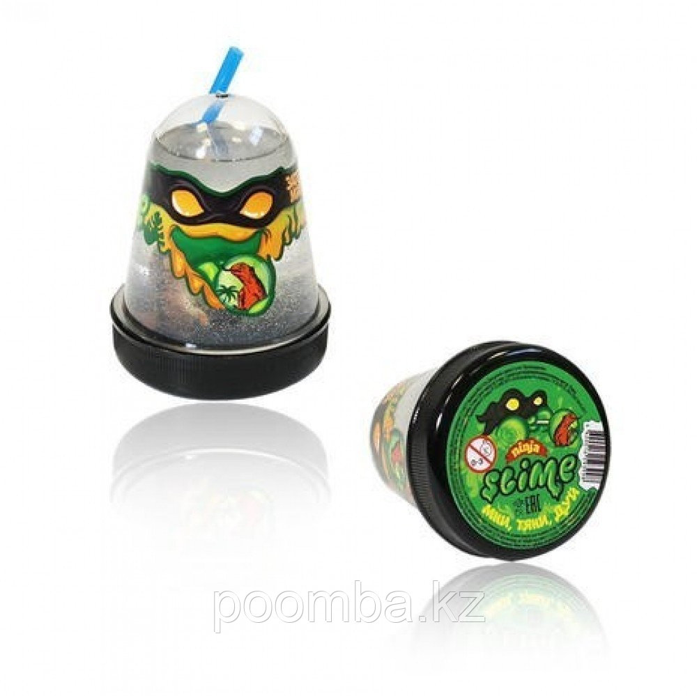 Slime(Слайм) "Ninja" Затерянный мир с фигуркой Ящерицы, 130гр