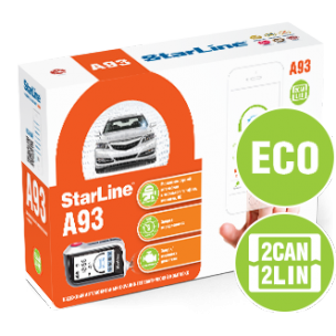Автосигнализация StarLine A93 2CAN+2LIN ECO