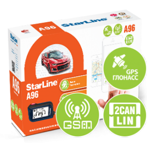 Автосигнализация StarLine A96 2CAN+2LIN GSM-GPS