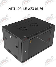 Шкаф серверный настенный LATITUDA 6U, 600*600*367 мм цвет черный