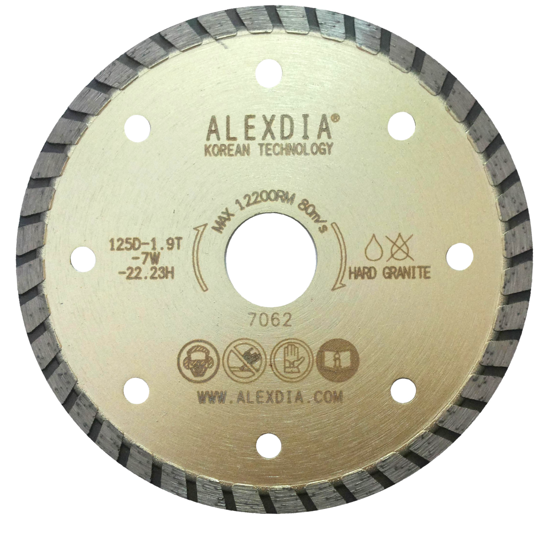 Диск турбо по граниту  цвет : золотой   105D-1.9T-7.0W-22.23/20H