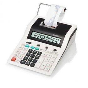 Калькулятор с печатью 12 разрядов, лента 57мм, печать 2 цвета, белый Citizen