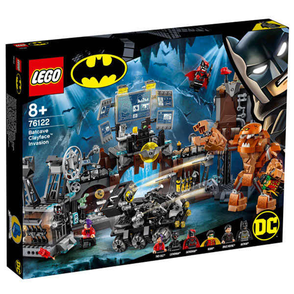 LEGO Super Heroes 76122 Конструктор ЛЕГО Супер Герои Вторжение Глиноликого в бэт-пещеру