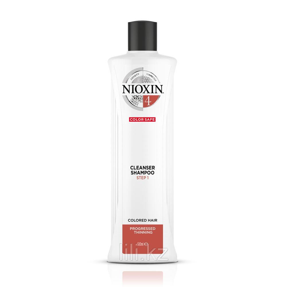 Очищающий шампунь (Система 4) Nioxin System 4 Cleanser Shampoo 300 мл.