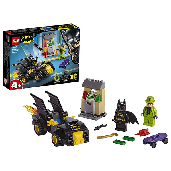 LEGO Super Heroes 76137 Конструктор ЛЕГО Супер Герои Бэтмен и ограбление Загадочника