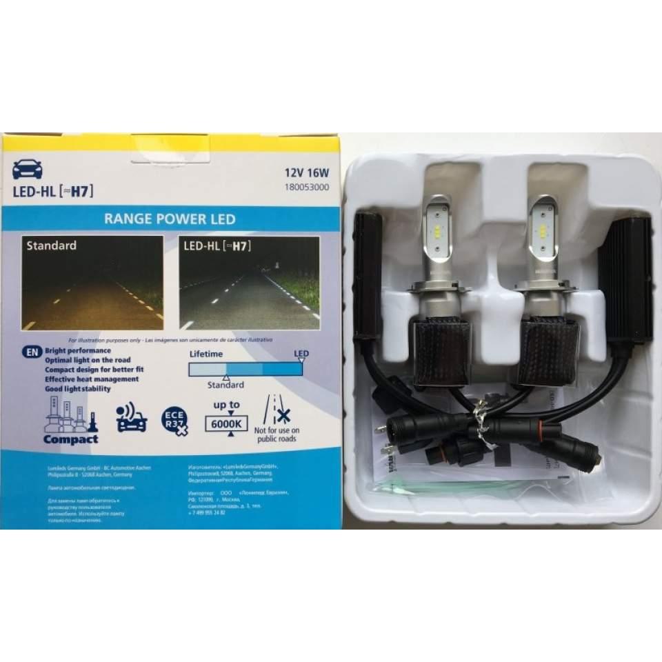 Светодиодные лампы для автомобиля Narva H7 LED Range Power 6000K с цоколем - фото 3 - id-p65376200