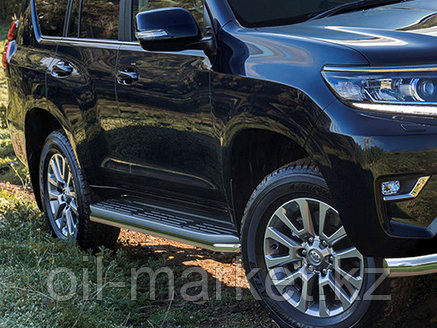Защита порогов для Toyota Land Cruiser Prado 150 (2017г-), фото 3