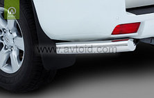 Защита заднего уголки одинарные для Toyota Land Cruiser Prado 150 (2017г-), фото 4