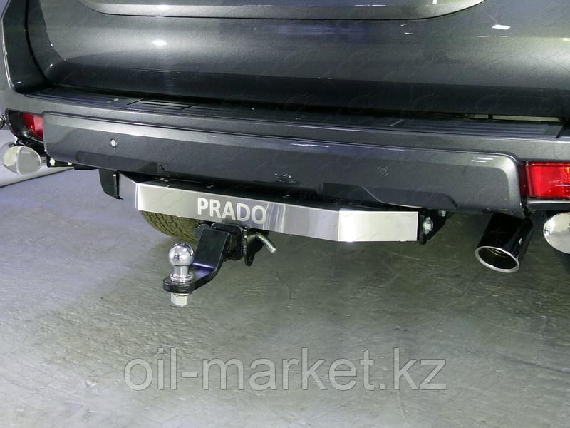 Защита заднего уголки двойные для Toyota Land Cruiser Prado 150 (2017г-) - фото 6 - id-p65379013