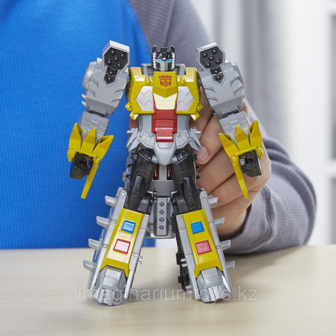 Hasbro Transformers Трансформер Кибервселенная Гримлок19 см - фото 8 - id-p65383272