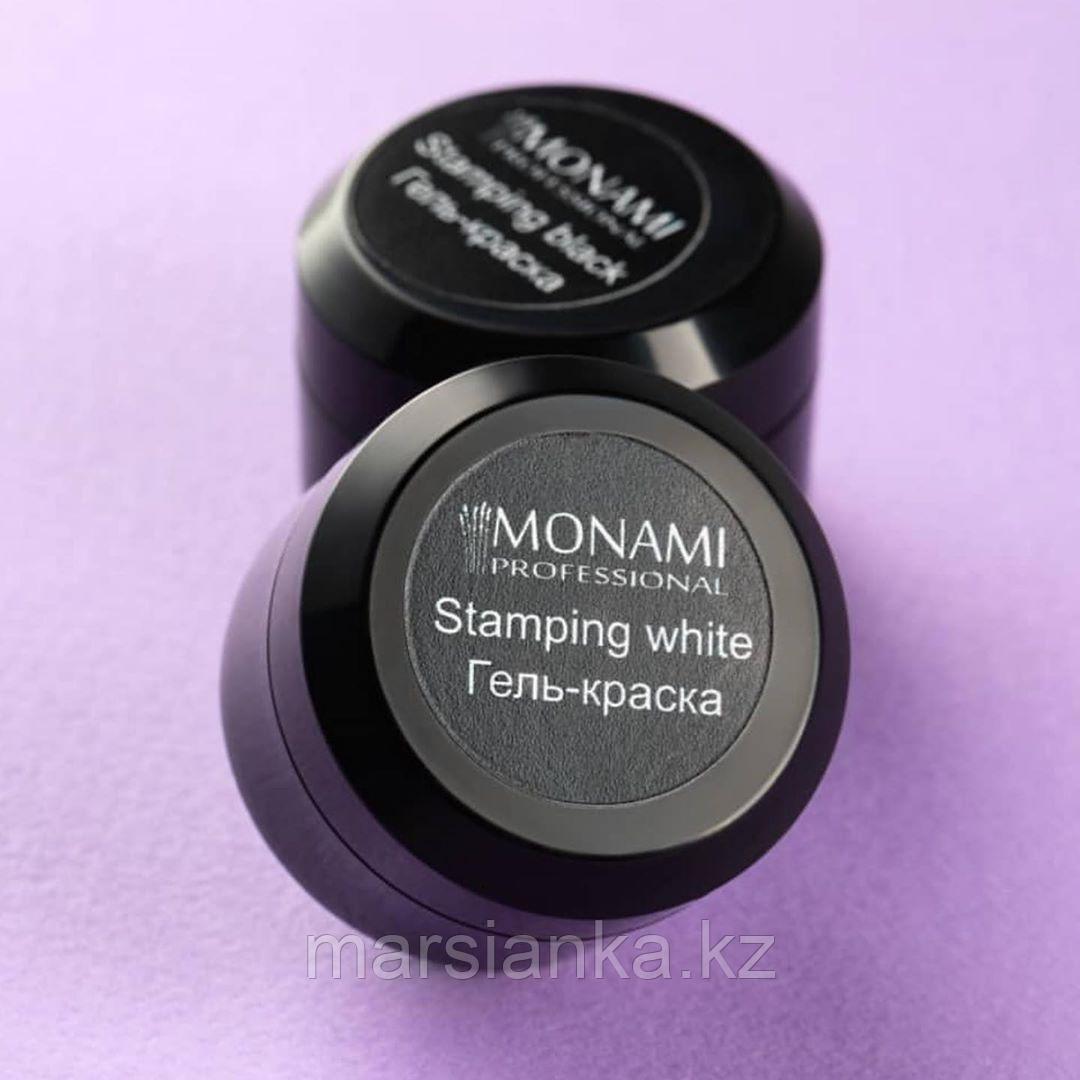 Гель-краска Monami Stamping WHITE, 5 гр