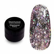 Гель-лак Monami Diamond Galaxy, 5 гр (платиновый)