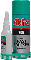 МДФ клей 200 мл+50 гр (Akfix)