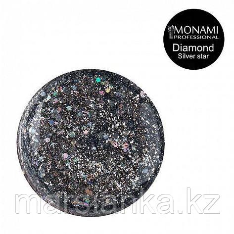 Гель-лак Monami Diamond Silver Star, 5гр (платиновый), фото 2