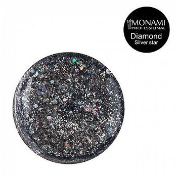 Гель-лак Monami Diamond Silver Star, 5гр (платиновый)