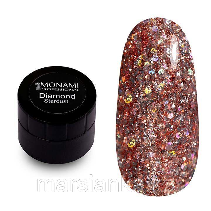 Гель-лак Monami Diamond Stardust, 5 гр (платиновый)