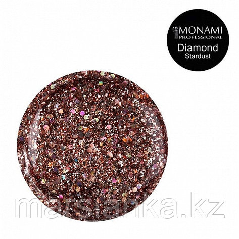 Гель-лак Monami Diamond Stardust, 5 гр (платиновый), фото 2