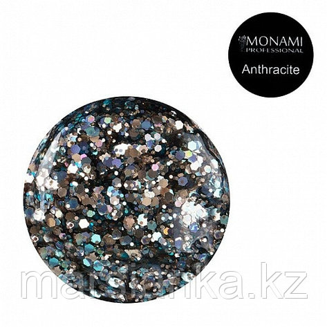 Гель-лак Monami с блеском Anthracite, 5 гр, фото 2